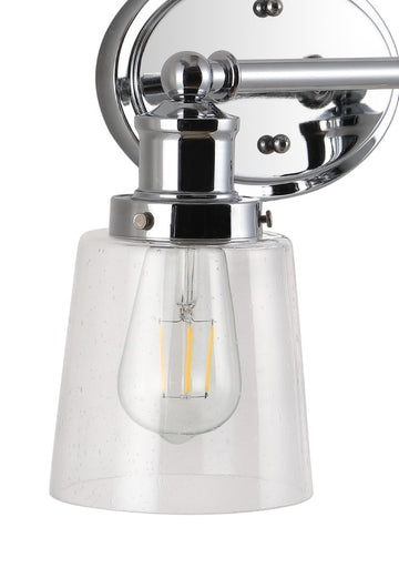 Beverly Iron/Seeded Glass Classic Cottage LED Vanity Light